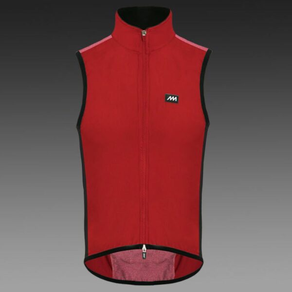 Chaleco Magenta Melange Rojo
